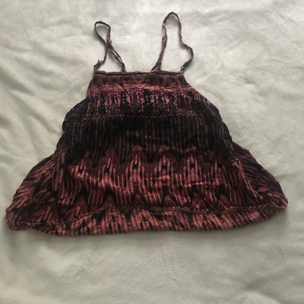 Free people intimately open back flowy tank